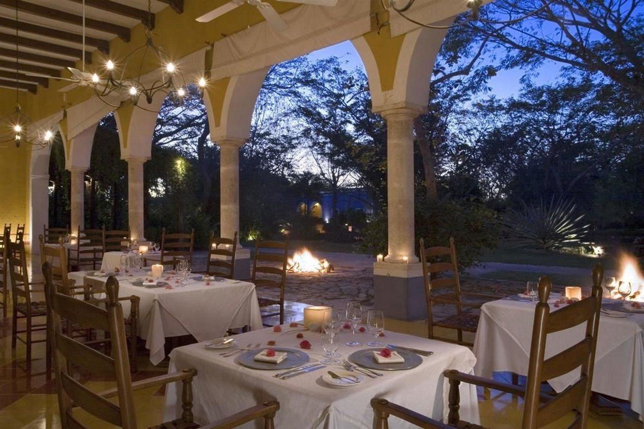 מלון Tixkokob Hacienda San Jose Cholul מסעדה תמונה